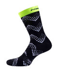 NALINI Cyclingclassic socks - AIS FULMINE 2.0 H22 - yellow/black