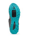 NORTHWAVE Cycling shoes - ESCAPE EVO LADY - black/turquoise