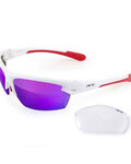 Cycling sunglasses - P4.WR - red/white