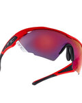 Cycling sunglasses - X3.REDOUTE - black/red