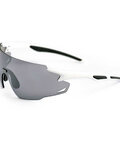 Cycling sunglasses - P-RIDE - white