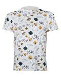 NU. BY HOLOKOLO Cycling short sleeve t-shirt - SPORTIVE - multicolour/white