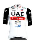 PISSEI Cycling short sleeve jersey - UAE TEAM EMIRATES 23 - white/red/black
