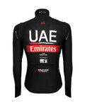PISSEI Cycling winter long sleeve jersey - UAE TEAM EMIRATES 23 - black/red/white