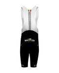 PISSEI Cycling bib shorts - UAE TEAM EMIRATES 2024 - black