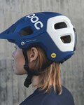 POC Cycling helmet - TECTAL RACE MIPS - white/blue