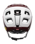 POC Cycling helmet - TECTAL RACE MIPS - bordeaux/white