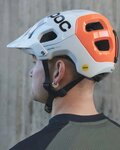 POC Cycling helmet - TECTAL RACE MIPS NFC - white/orange