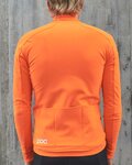 POC Cycling winter long sleeve jersey - RADIANT - orange