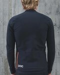 POC Cycling winter long sleeve jersey - RADIANT  - black
