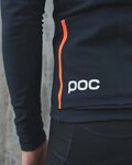 POC Cycling winter long sleeve jersey - RADIANT  - black