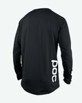 POC Cycling summer long sleeve jersey - ESSENTIAL DH - black