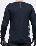 POC Cycling summer long sleeve jersey - ESSENTIAL DH - black