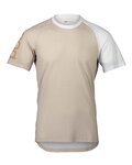 POC Cycling short sleeve jersey - MTB PURE - beige/white