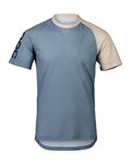 POC Cycling short sleeve jersey - MTB PURE - beige/blue