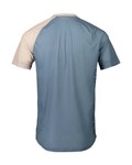 POC Cycling short sleeve jersey - MTB PURE - beige/blue