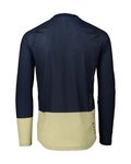 POC Cycling summer long sleeve jersey - MTB PURE - green/blue