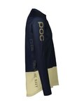 POC Cycling summer long sleeve jersey - MTB PURE - green/blue
