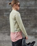 POC Cycling summer long sleeve jersey - MTB PURE LADY - beige/pink