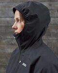 POC Cycling rain jacket - MOTION RAIN LADY - black