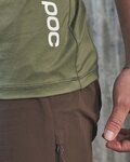 POC Cycling short sleeve jersey - REFORM ENDURO LIGHT - green