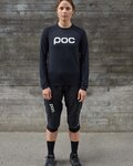 POC Cycling summer long sleeve jersey - REFORM ENDURO LADY - black