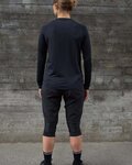 POC Cycling summer long sleeve jersey - REFORM ENDURO LADY - black