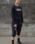 POC Cycling summer long sleeve jersey - REFORM ENDURO LADY - black