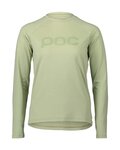 POC Cycling summer long sleeve jersey - REFORM ENDURO LADY - light green
