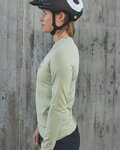 POC Cycling summer long sleeve jersey - REFORM ENDURO LADY - light green