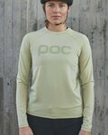 POC Cycling summer long sleeve jersey - REFORM ENDURO LADY - light green