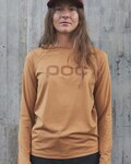 POC Cycling summer long sleeve jersey - REFORM ENDURO LADY - brown