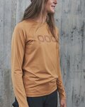 POC Cycling summer long sleeve jersey - REFORM ENDURO LADY - brown