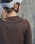 POC Cycling summer long sleeve jersey - REFORM ENDURO LADY - brown