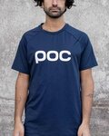 POC Cycling short sleeve jersey - REFORM ENDURO - blue