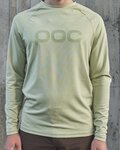 POC Cycling summer long sleeve jersey - REFORM ENDURO - light green