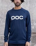 POC Cycling summer long sleeve jersey - REFORM ENDURO - blue