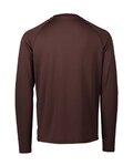 POC Cycling summer long sleeve jersey - REFORM ENDURO - brown