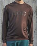 POC Cycling summer long sleeve jersey - REFORM ENDURO - brown