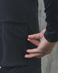 POC Cycling winter long sleeve jersey - AMBIENT THERMAL - black