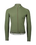 POC Cycling winter long sleeve jersey - AMBIENT THERMAL - green