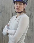 POC Cycling summer long sleeve jersey - ESSENTIAL ROAD LADY - grey