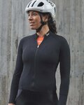 POC Cycling winter long sleeve jersey - AMBIENT THERMAL LADY - black