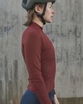 POC Cycling winter long sleeve jersey - AMBIENT THERMAL LADY - bordeaux