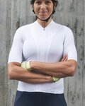 POC Cycling short sleeve jersey - PRISTINE PRINT LADY - white