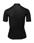 POC Cycling short sleeve jersey - ESSENTIAL ROAD LADY - black