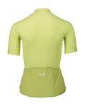 POC Cycling short sleeve jersey - ESSENTIAL ROAD LADY - yellow