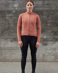 POC Cycling thermal jacket - THERMAL LADY - orange
