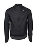 POC Cycling rain jacket - HAVEN RAIN - black