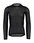 POC Cycling long sleeve t-shirt - ESSENTIAL LAYER - black